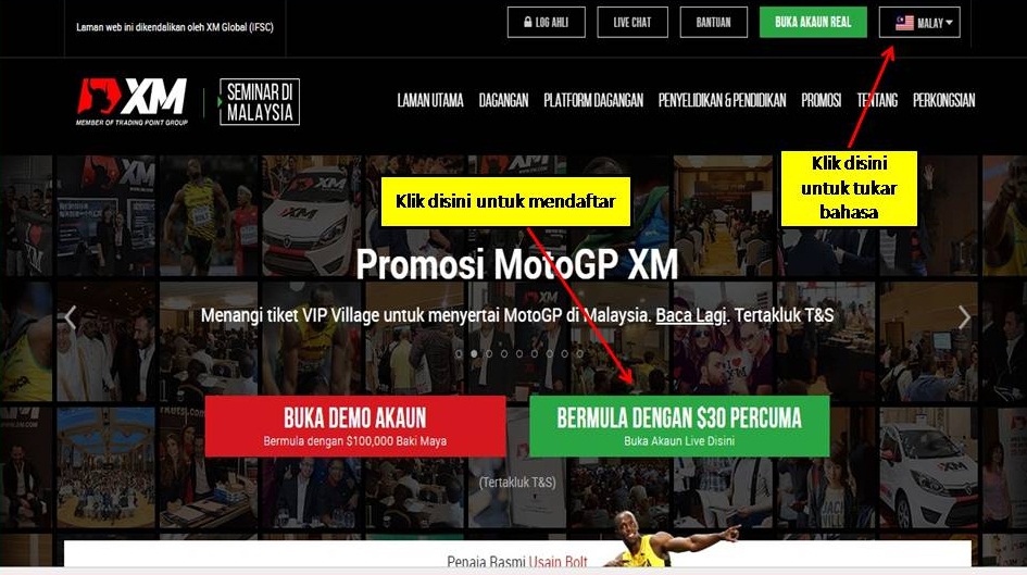 Mr Pedagang Cara Daftar Xm Malaysia
