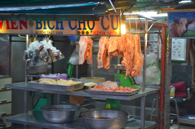 Mercado callejero en Ciudad Ho Chi Minh