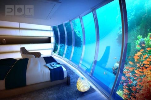Hotel Bawah Laut yang Super Mewah di Dubai Hotel Bawah Laut yang Super Mewah di Dubai