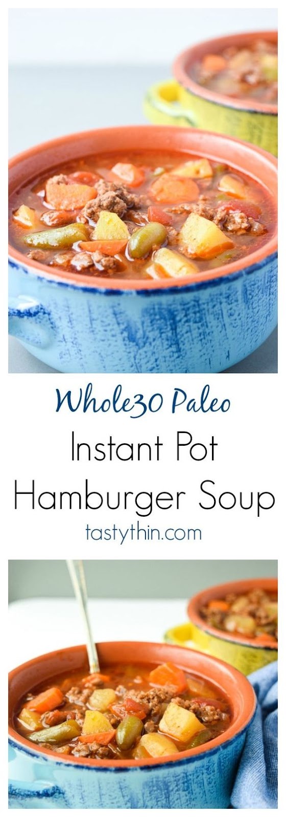 Instant Pot Hamburger Soup - POT