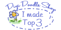 Tweede plaats Digi Doodle Shop's Best