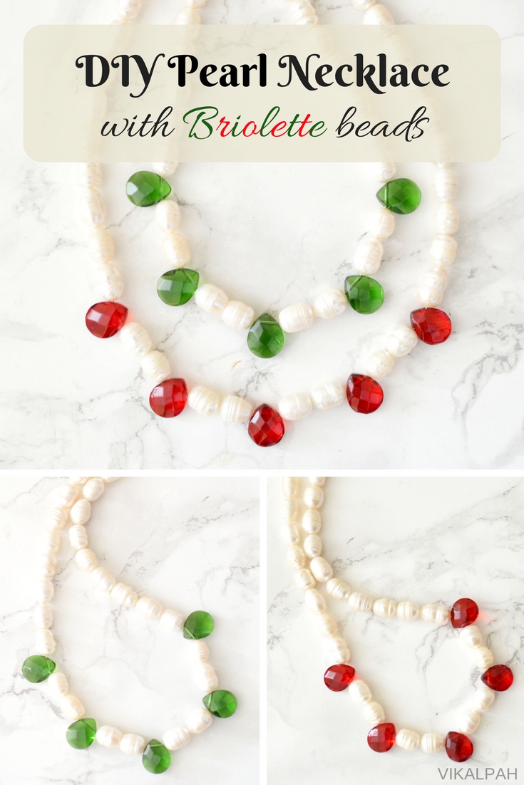 25 DIY Necklaces Made With Pearl Beads