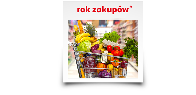 Wygraj rok zakupów o wartości 6000 zł w Auchan Konkurs
