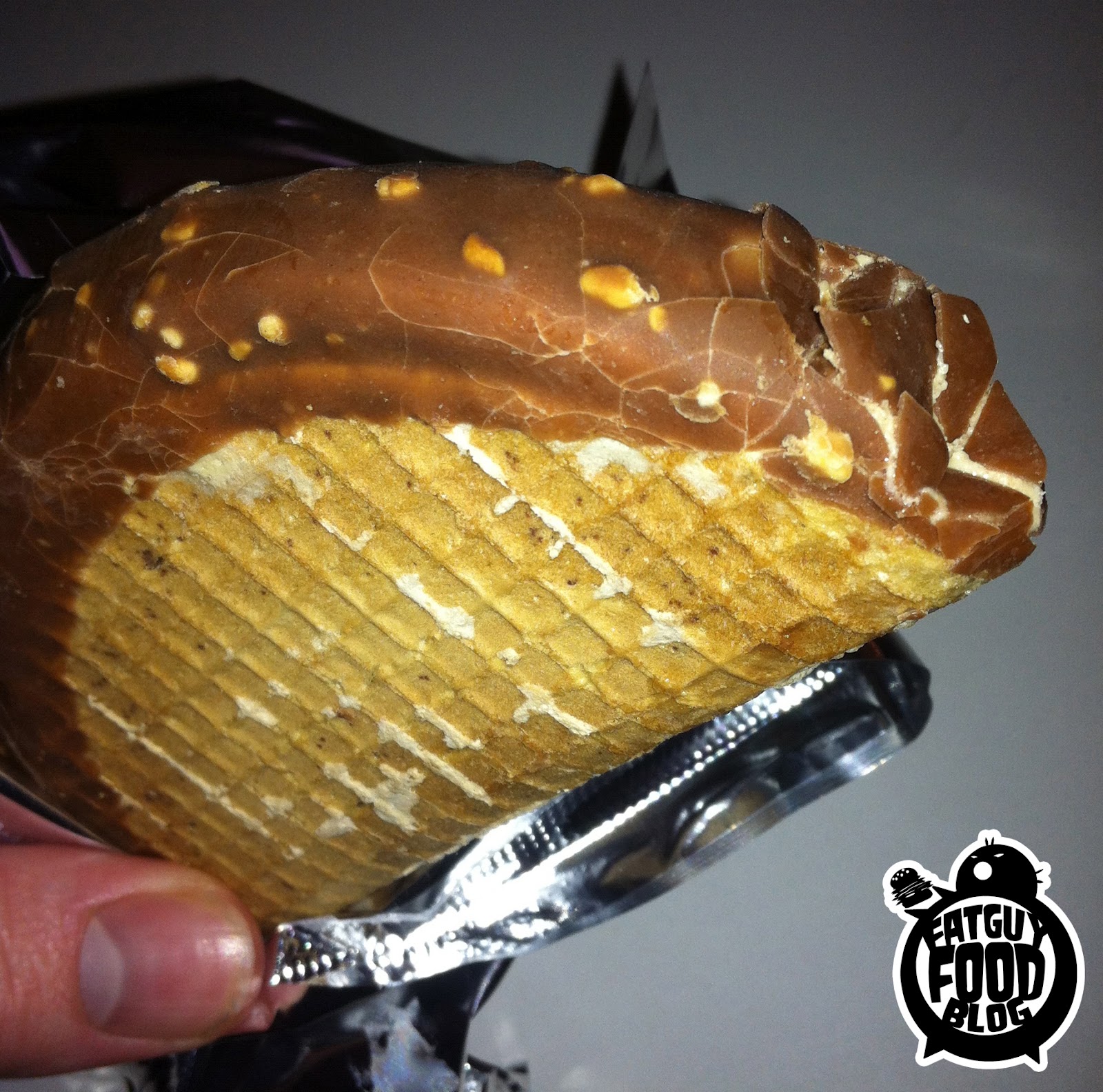FATGUYFOODBLOG Peanut Butter Choco Taco