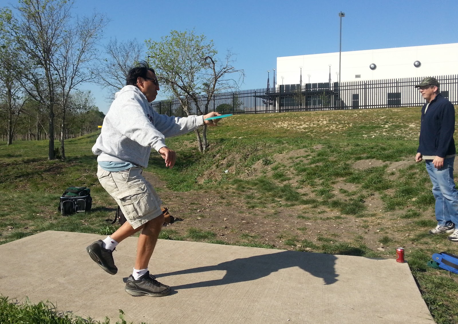 Disc Golf Journal MetCenter Disc Golf Windy Day