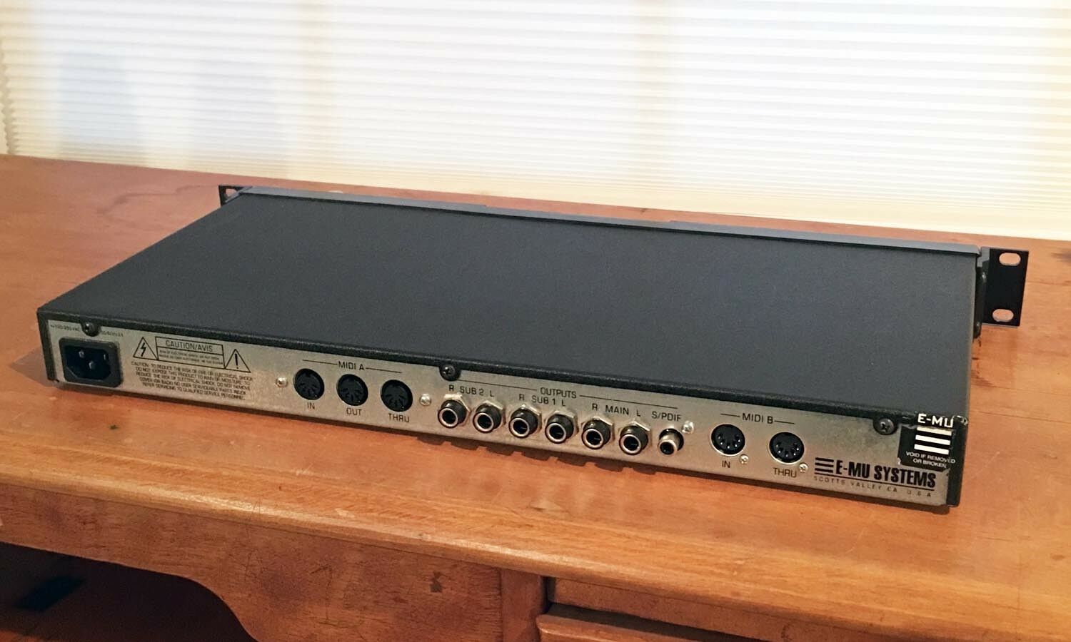 MATRIXSYNTH EMU Proteus 2000 Expandable Midi Sound ModuleSynthesizer