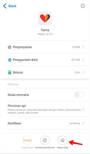 Aplikasi Tema pada Xiaomi