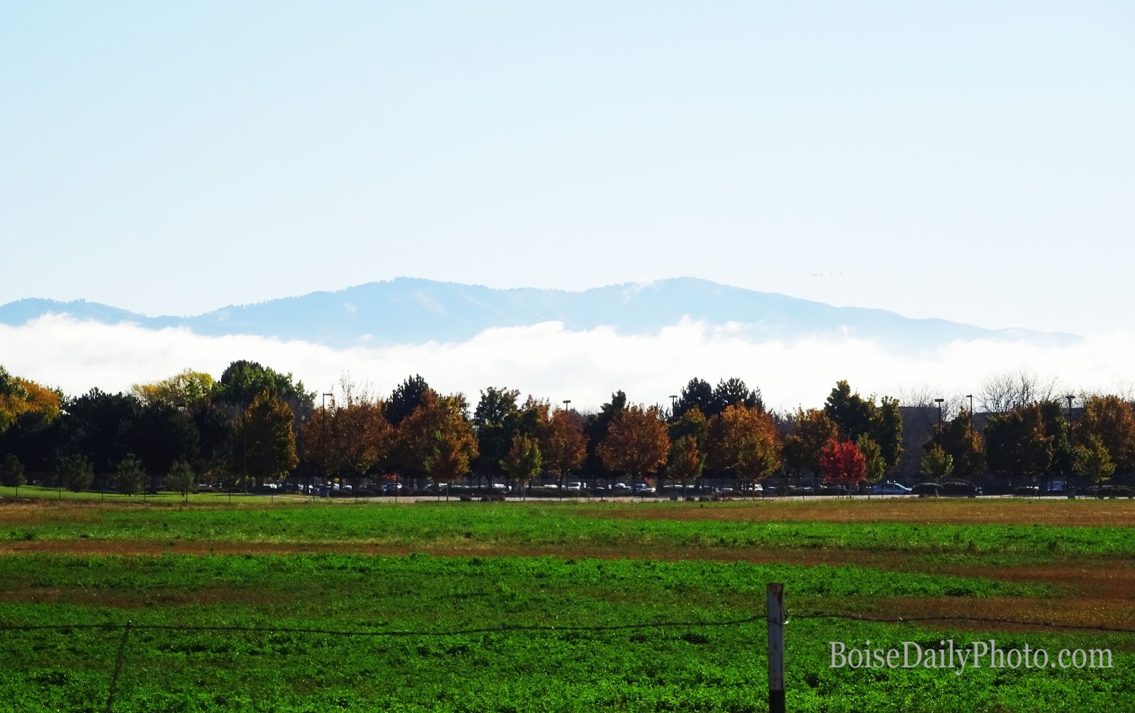 Boise Daily Photo Autumn View at Hewlett Packard