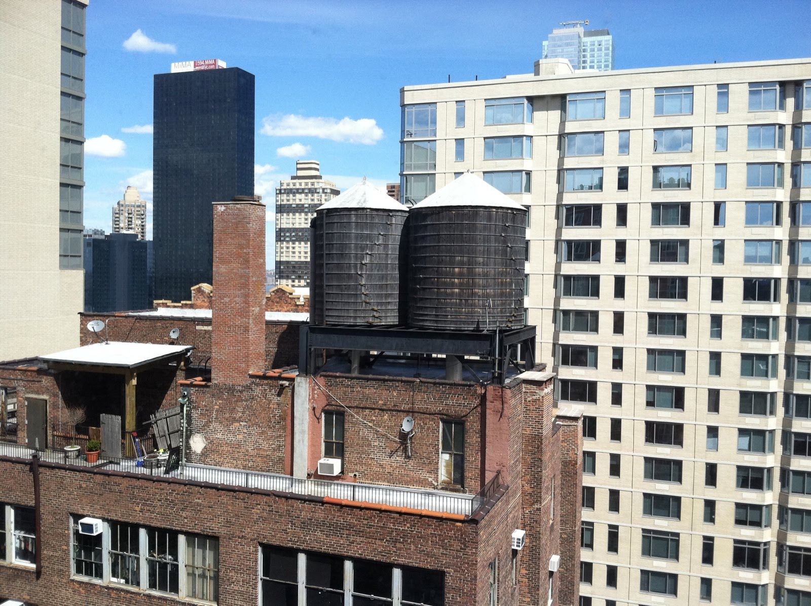 The Honest Hypocrite Wooden water tanks in NYC
