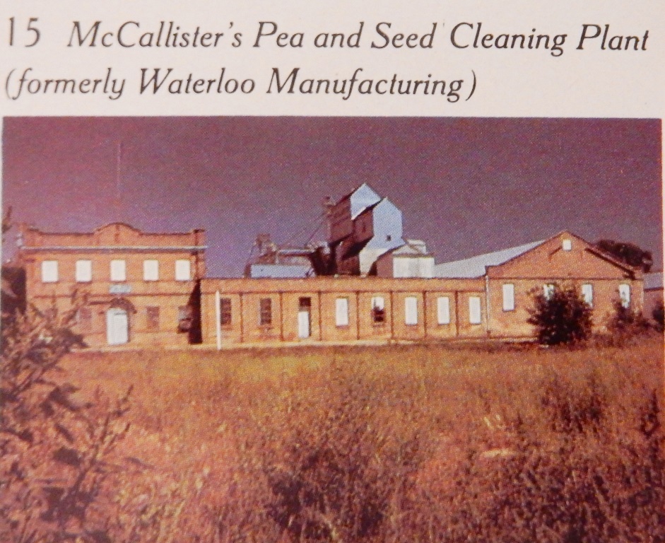 Trackside Treasure McCallister Pea & Seed Cleaners, Portage la Prairie