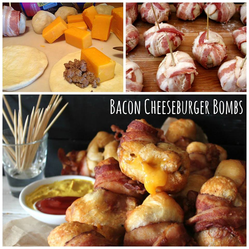 Joni's Kitchen Bacon Cheeseburger Bombs