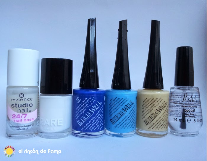 WATER MARBLE NAIL ART