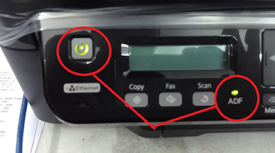 Printer Epson L555 Error Blinking Power dan ADF Printer Epson L555 Error Blinking Power dan ADF