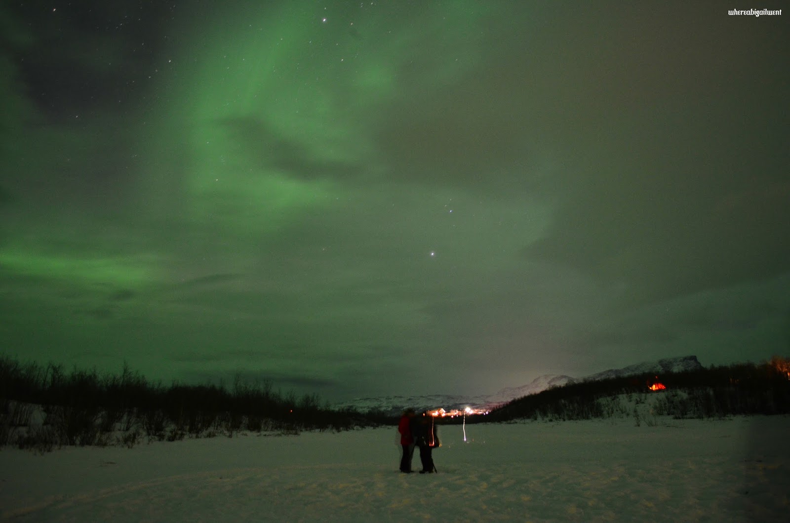 akademisk operation satellit Chasing the Aurora with Lights Over Lapland - Where Abigail Went