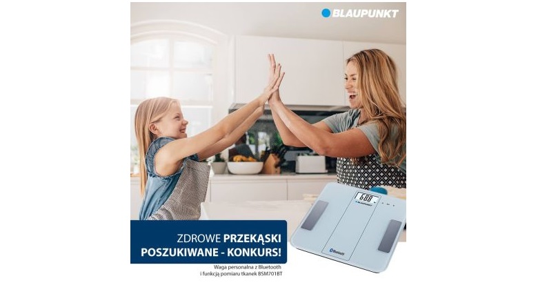 Wygraj wagę łazienkową Blaupunkt Konkurs