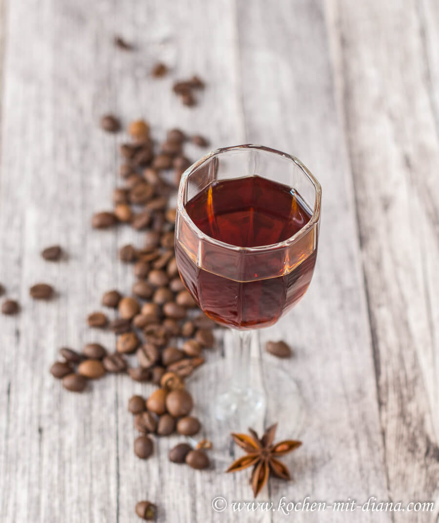Kaffeelikör Kochen mit Diana
