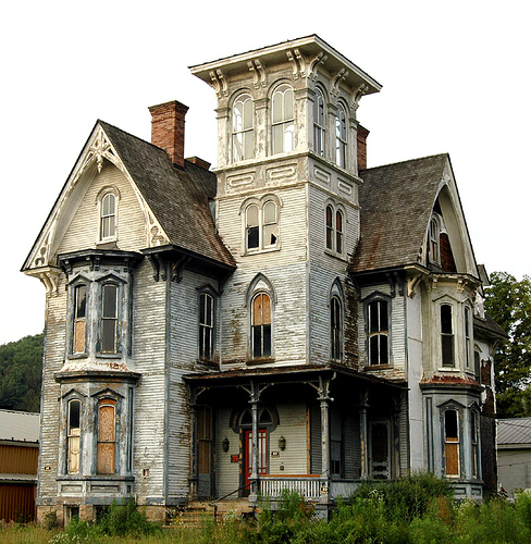 Old Abandoned Victorian Houses