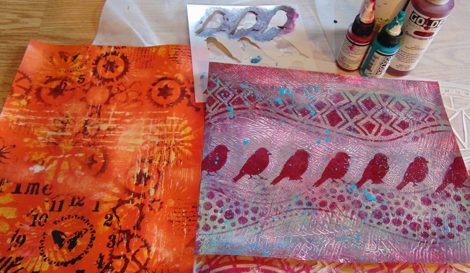 My Art Journal Mini TutorialPainting Papers