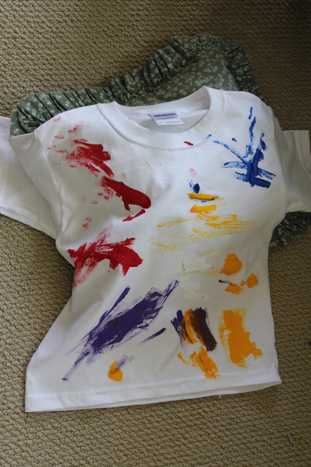 Nicolle's Originals Kids Art Idea TShirt Painting