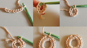 Paso a paso: cadena crochet para bijouterie