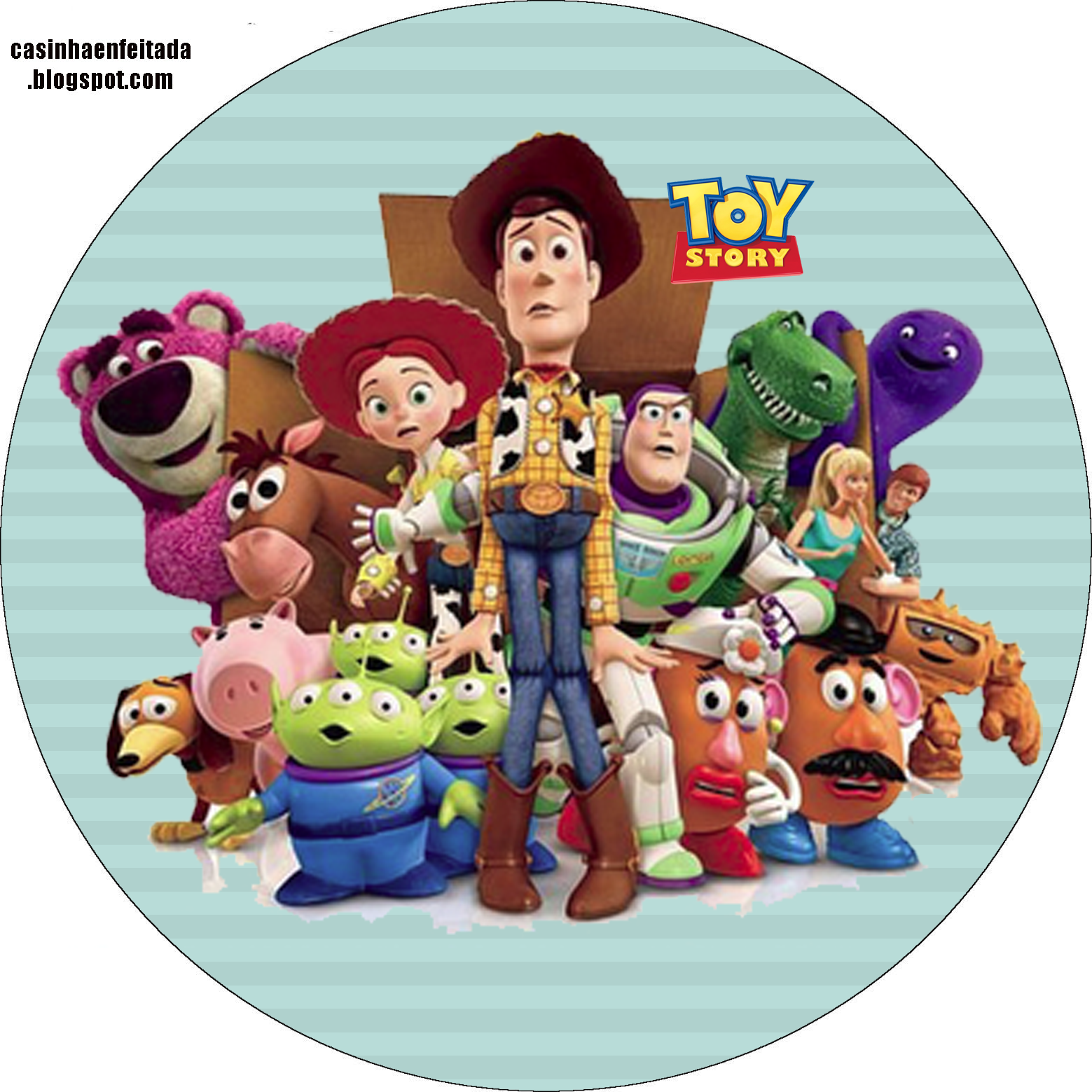 Fiesta de Cumpleaños de Toy Story con Imprimibles Gratis - Pintando una  mamá
