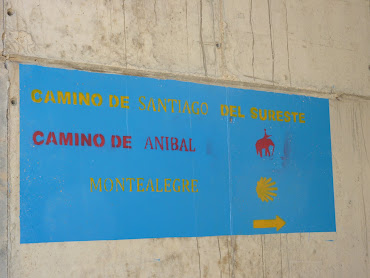 SEÑALIZACIÓN DE LOS CAMINOS DE SANTIAGO EN CAUDETE: CAMINO DEL SURESTE Y CAMINO DE LA LANA