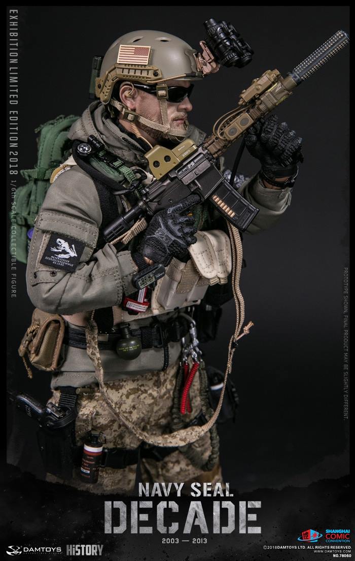 toyhaven Dam Toys 1/6th scale A Decade of Navy Seal 20032013 12inch
