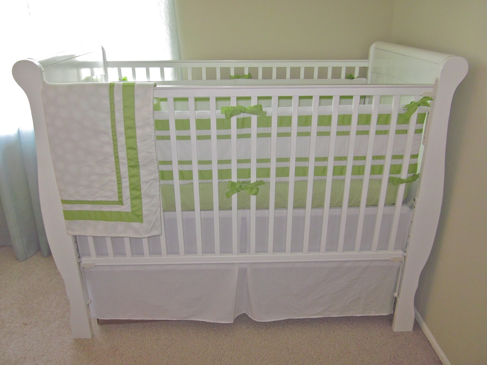 coupons. crafts. cooking. sew nursery bedding set