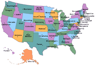 US Map - State Map