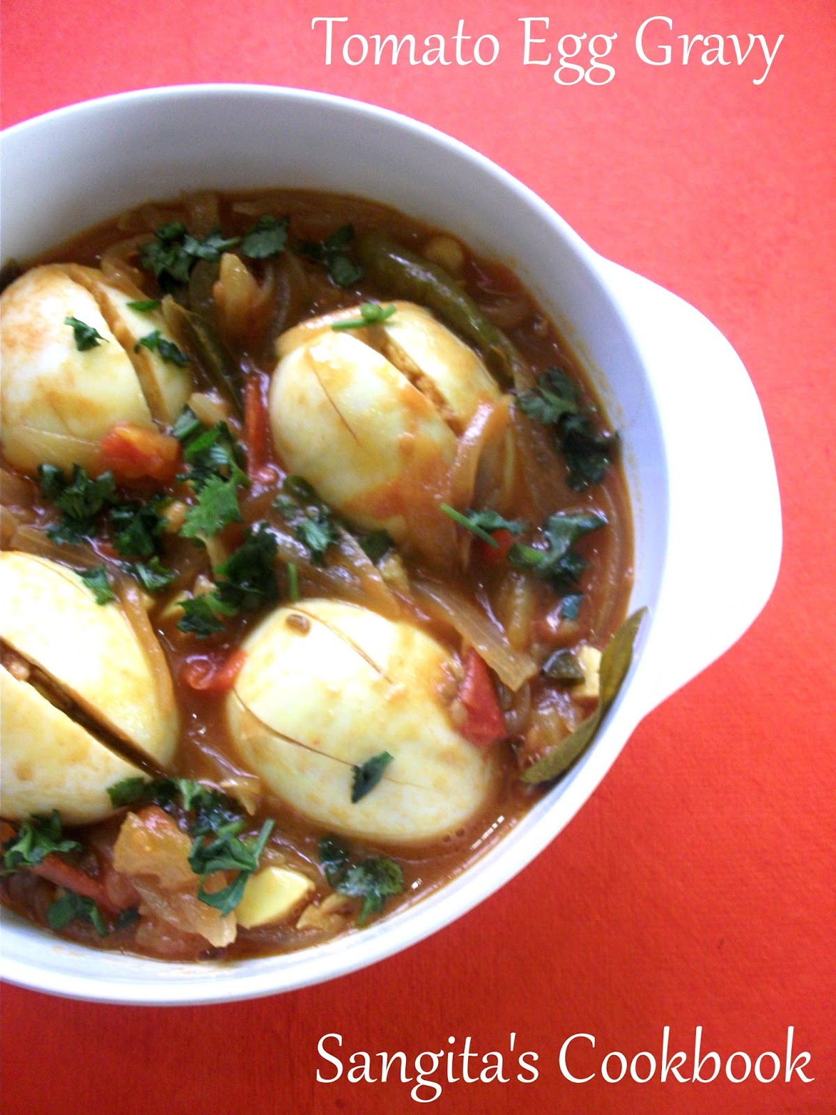 Sangita's Cookbook Tomato Egg Gravy