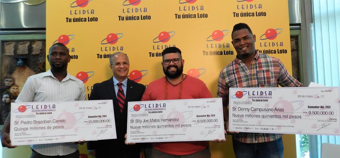 Tiempo de Hoy RD Leidsa convierte en millonarios a tres a quienes