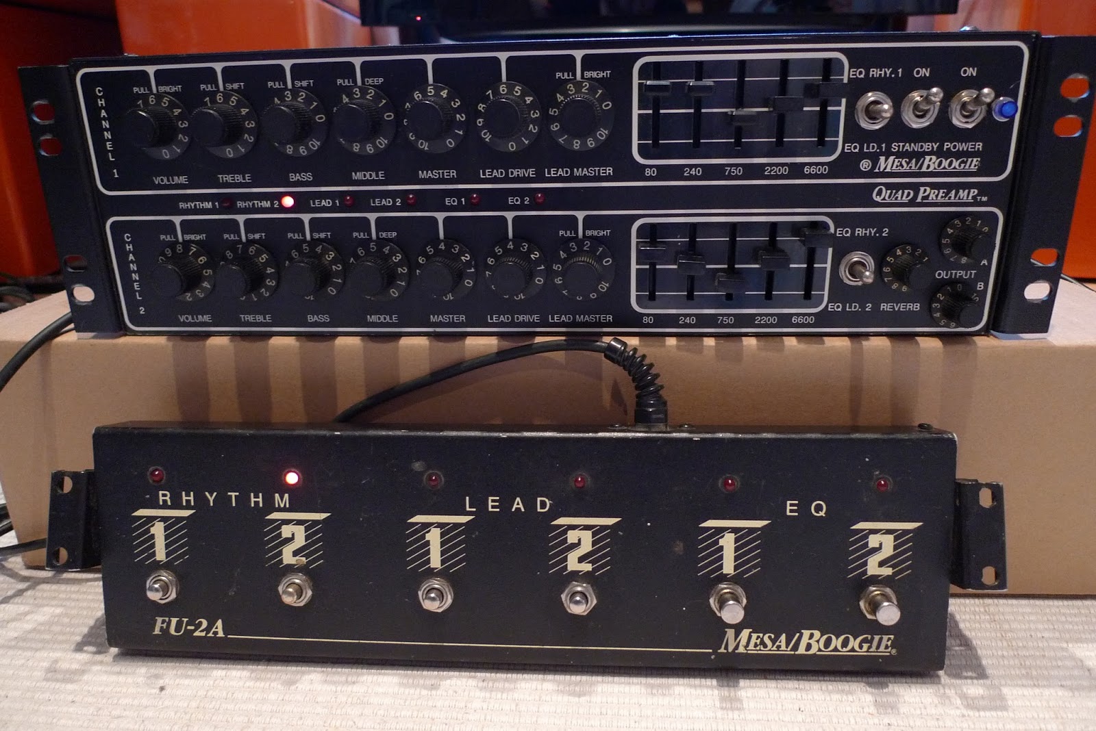 SR System Audio: MESA BOOGIE QUAD PREAMP – Le top