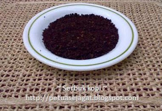 serbuk kopi