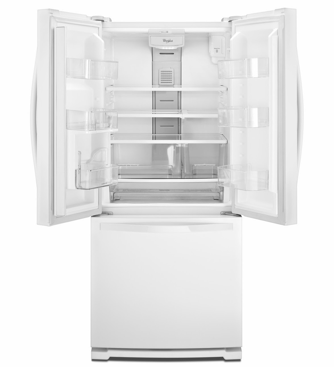 Whirlpool Refrigerator Brand: Whirlpool WRF560SEYW White Refrigerator