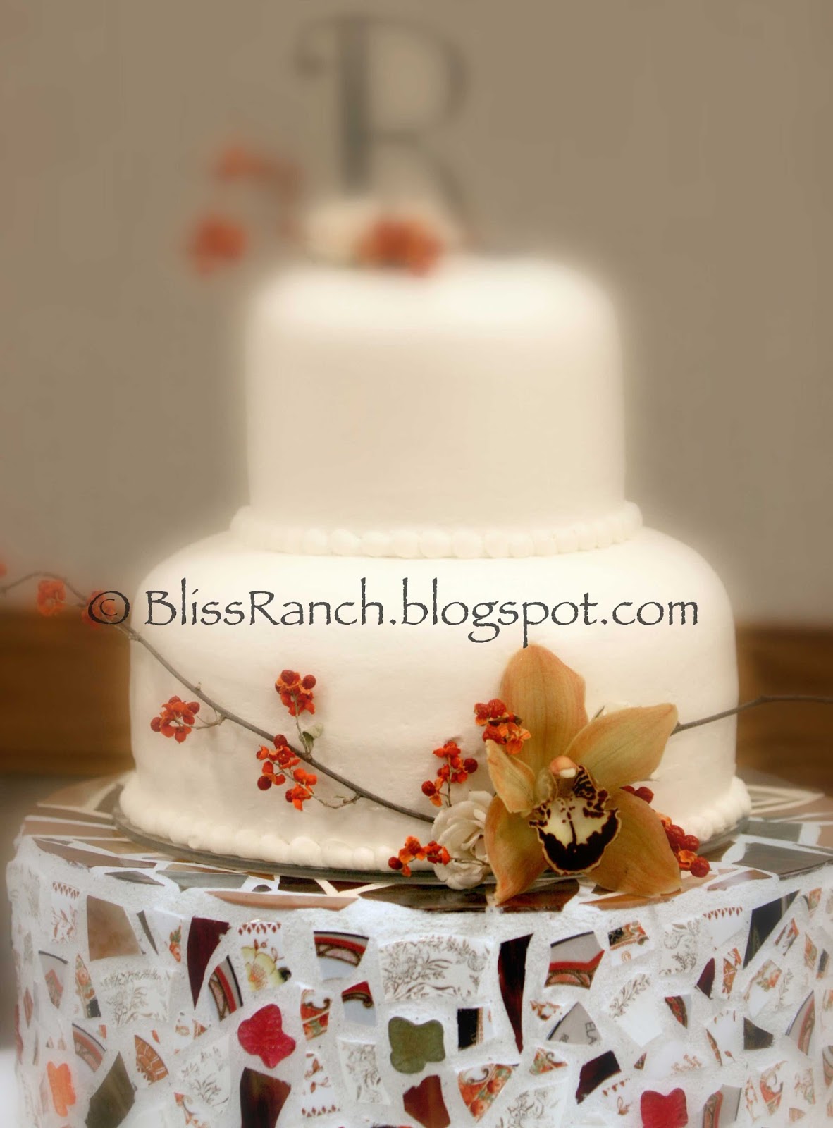 Bliss Ranch Stained Glass Mosaic Tray