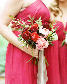 Peony and Roses Bridesmaid Flower Bouquets Peony and Roses Bridesmaid Flower Bouquets