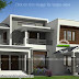 Contemporary mix flat roof house