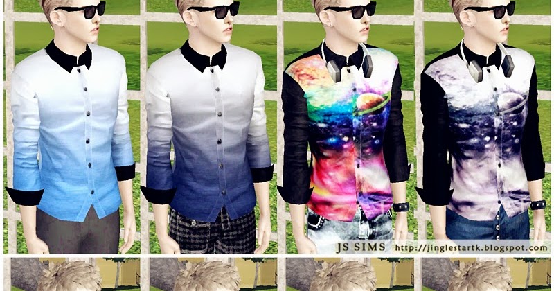 [JS SIMS 3] New Style Casual Shirts | move to js-sims.blogspot.com
