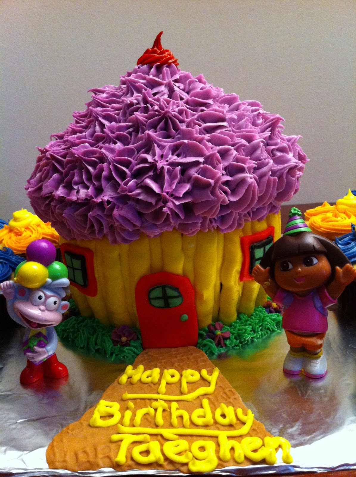 Love Dem Goodies: Dora the Explorer or Pick your Theme Birthday Cake