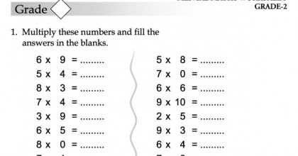 Year 4 maths worksheets | Maths Worksheets For kids