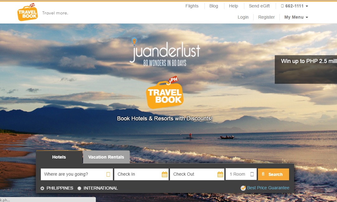 Make sure to read the Terms & Conditions that applies upon booking or shopping with any