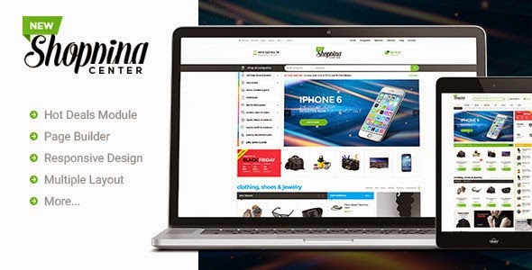 New shopping Responsive Magento Theme free Responsive Magento Theme 2015