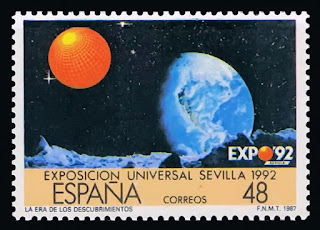 Sevilla - Filatelia - Expo 92 - 1987 (48 pta.)