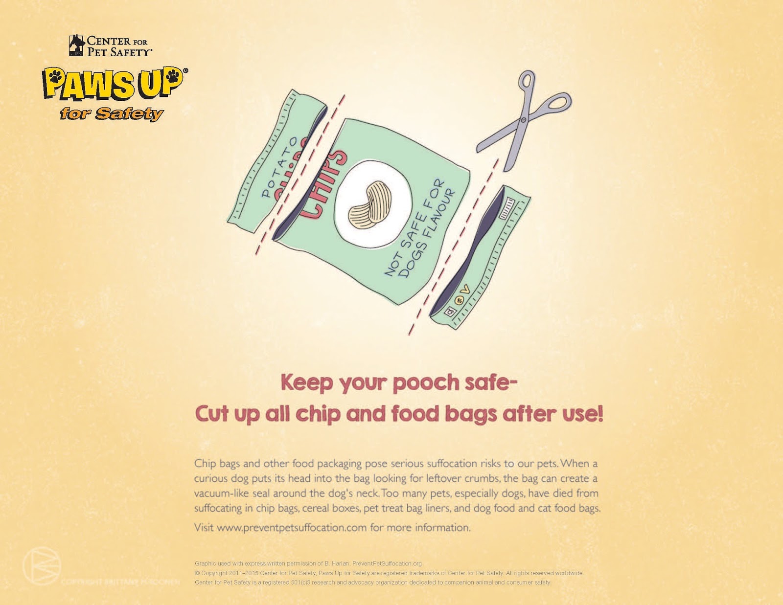Chips and Food Bags A Safety Note from the Dog's Paw A Bloggery of