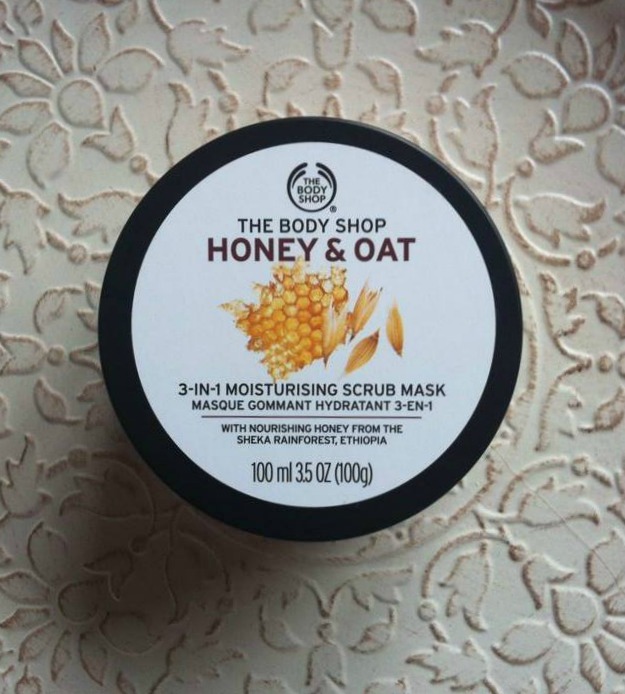 The Body Shop Honey & Oat 3in1 Moisturizing Scrub Mask Truth About