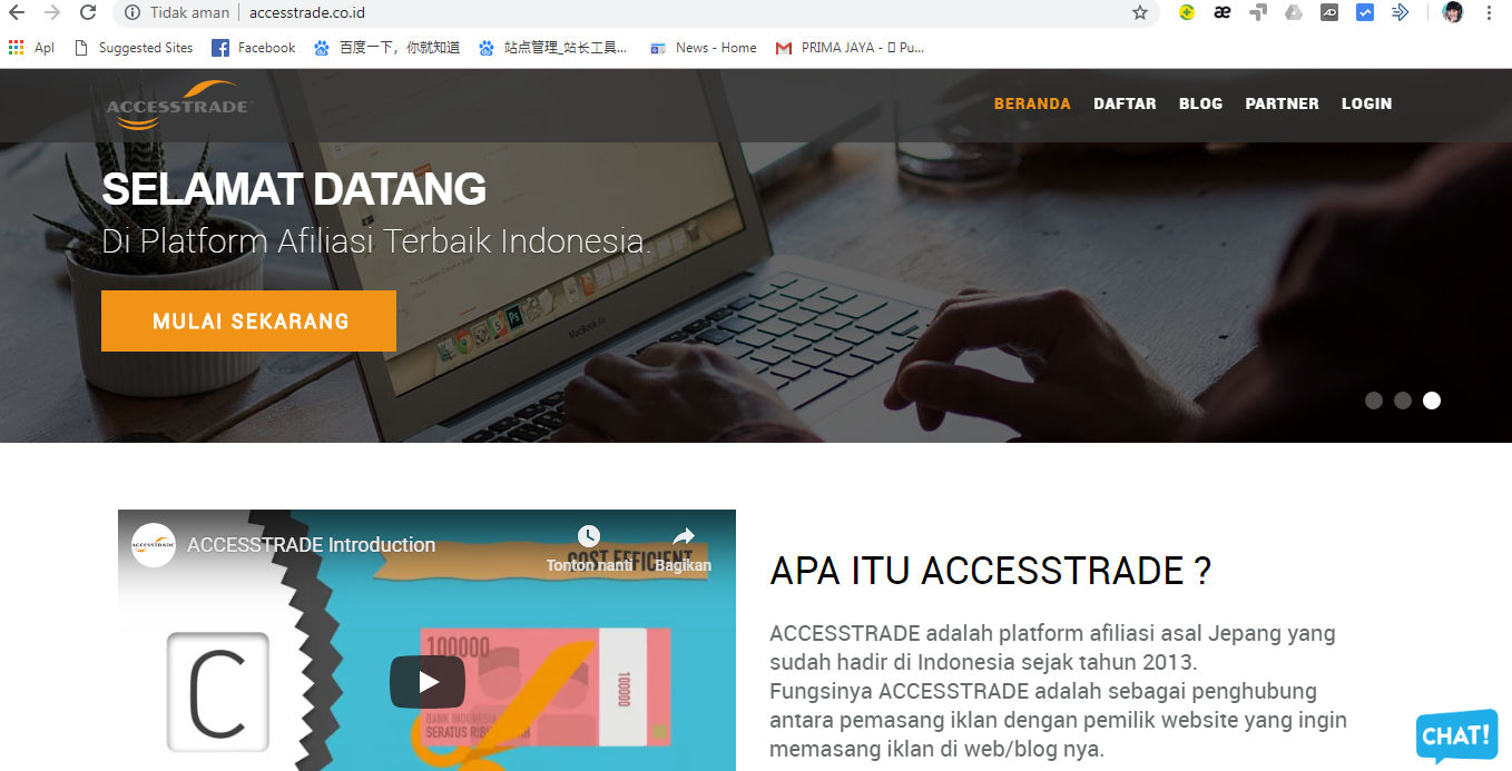 Cara Bergabung Menjadi Affiliate Publisher Iklan Accesstrade