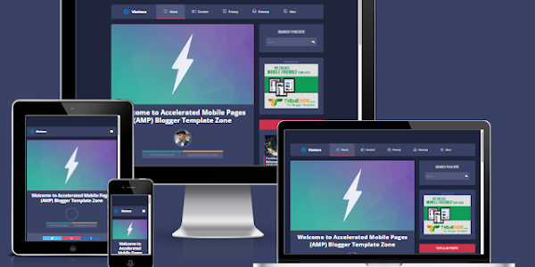 Vletters AMP Template Blogger Responsive
