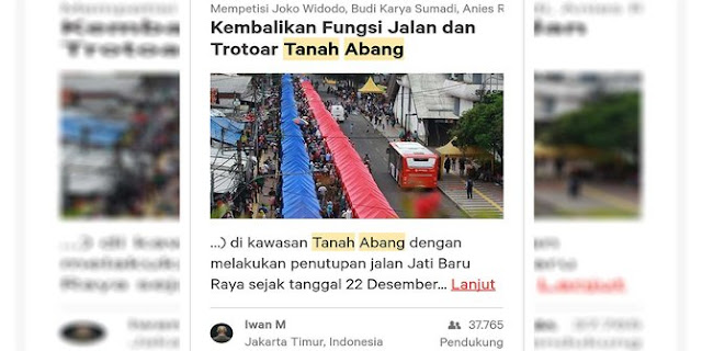 Konsep Penataan PKL Dikritik, Sandiaga Tantang Balik Konsep Penataan PKL Dikritik, Sandiaga Tantang Balik
