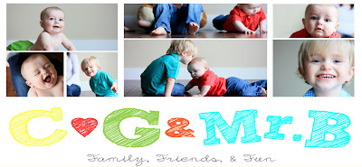 C, G & Mr. B: Family, Friends & Fun