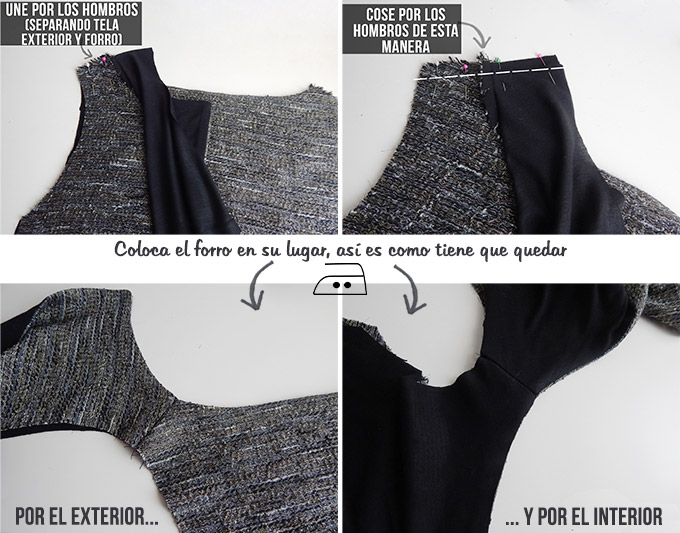 Diy coser chaqueta chanel